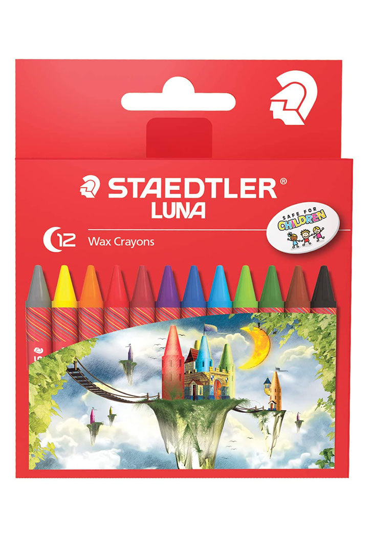 Staedtler - 12 Luna Wax Crayons