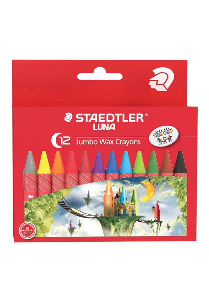 Staedtler - 12 Luna Jumbo Wax Crayons