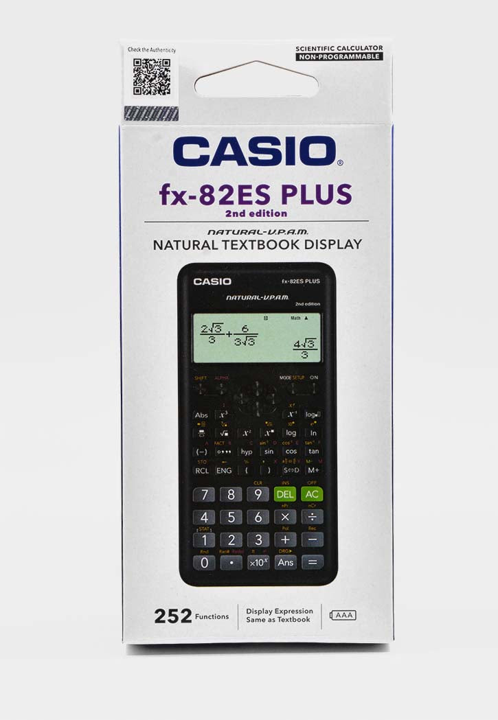 الة حاسبة كاسيو Casio - Calculator 82ES Plus 2nd Edition