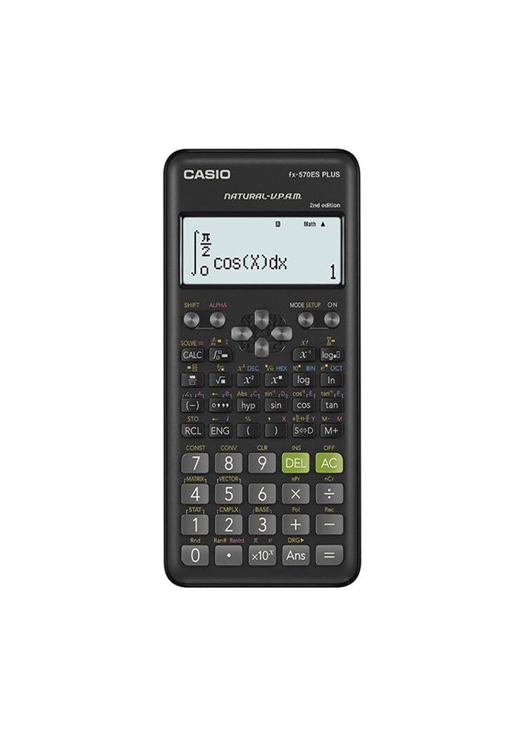 الة حاسبة كاسيو Casio - Reprint & Check Printing Calculator FX-570ES PLUS
