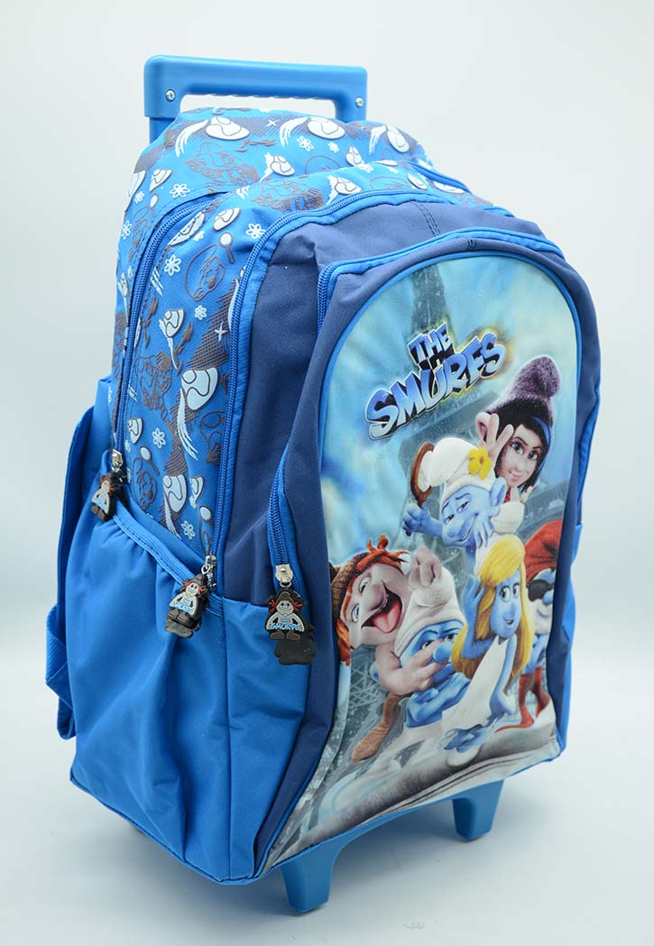 Smurfs Double Handle Trolley Bag 18''