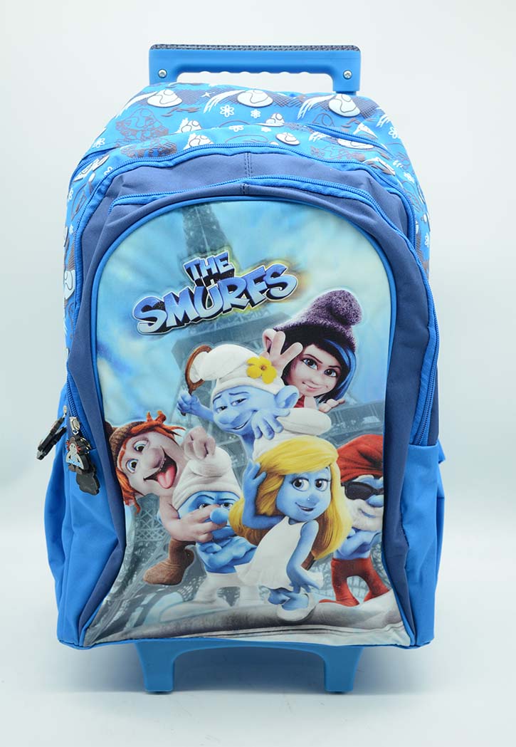 Smurfs Double Handle Trolley Bag 18''