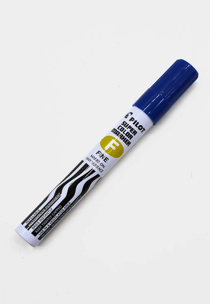 Pilot - Fine Blue Permanent Marker