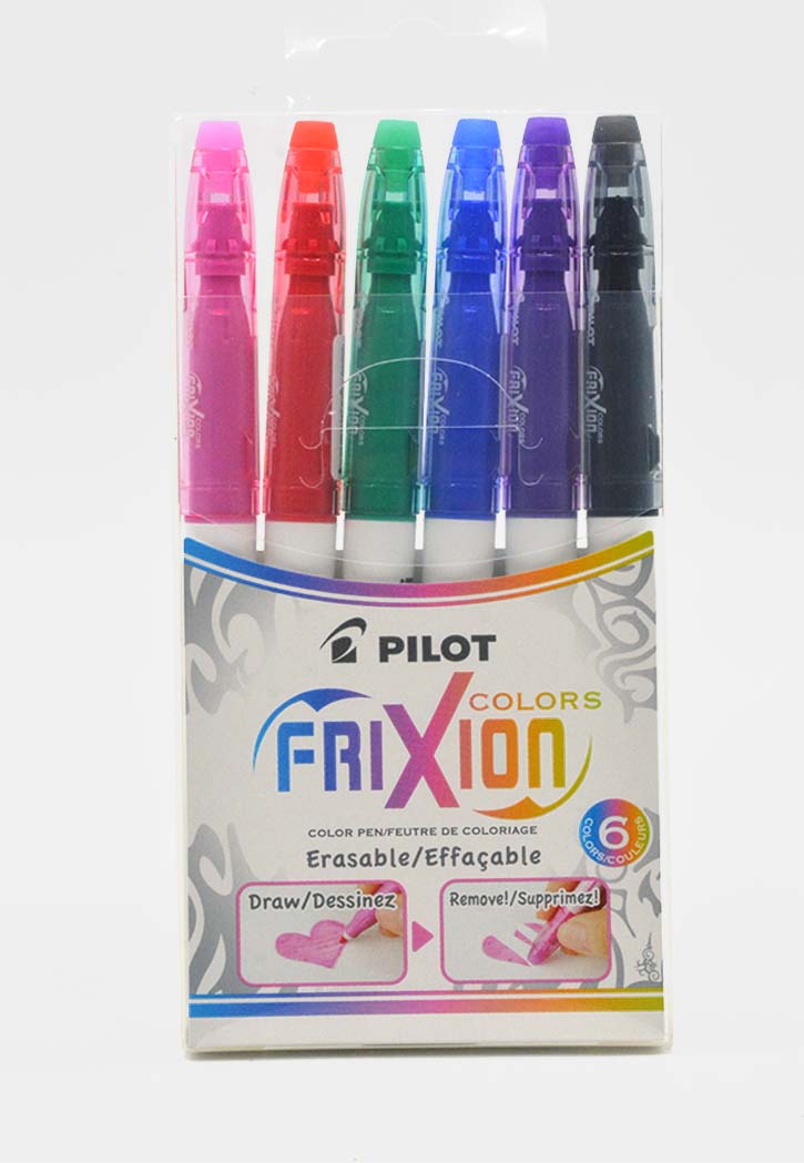 Pilot Erasable Colored Pen 6PCS