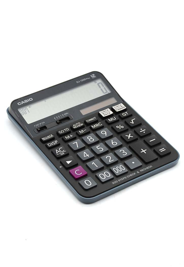 Calculatrice a Ruban Casio Blanc 12chiffres (DR-120R-WE) – Best Buy Tunisie