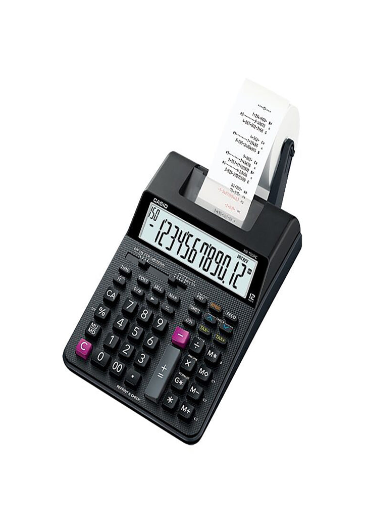 الة حاسبة كاسيو مع طابعة Casio - Reprint & Check Printing Calculator HR-100RC