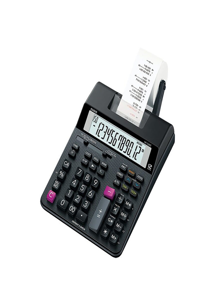 الة حاسبة كاسيو مع طابعة Casio - Reprint & Check Printing Calculator HR-150RC