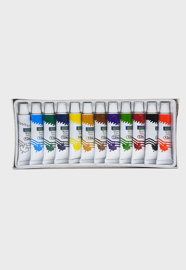 Sbc - Acrylic Color Set 12x12ML