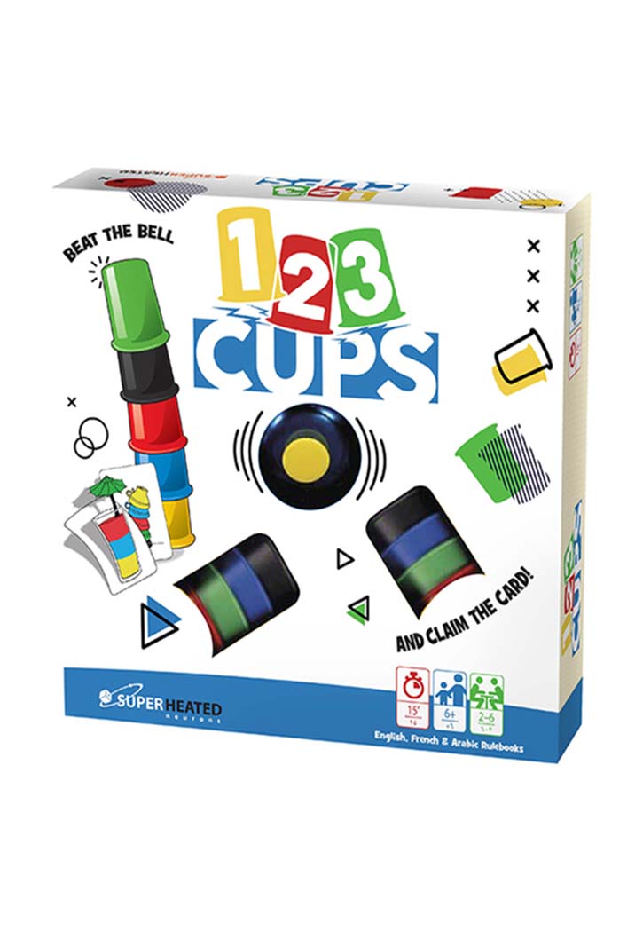 123 Speed Cups Board Game