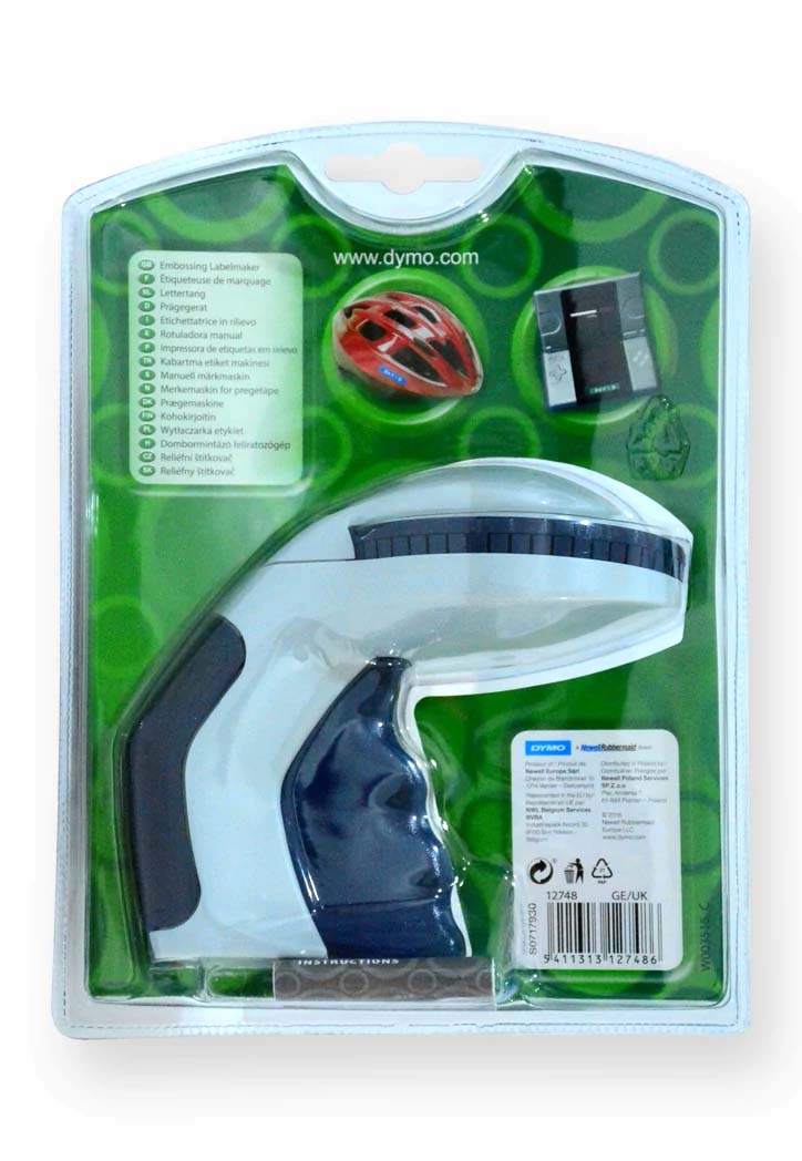 Dymo Omega - Home Embossing Label Marker using with 3D Embossing Labels