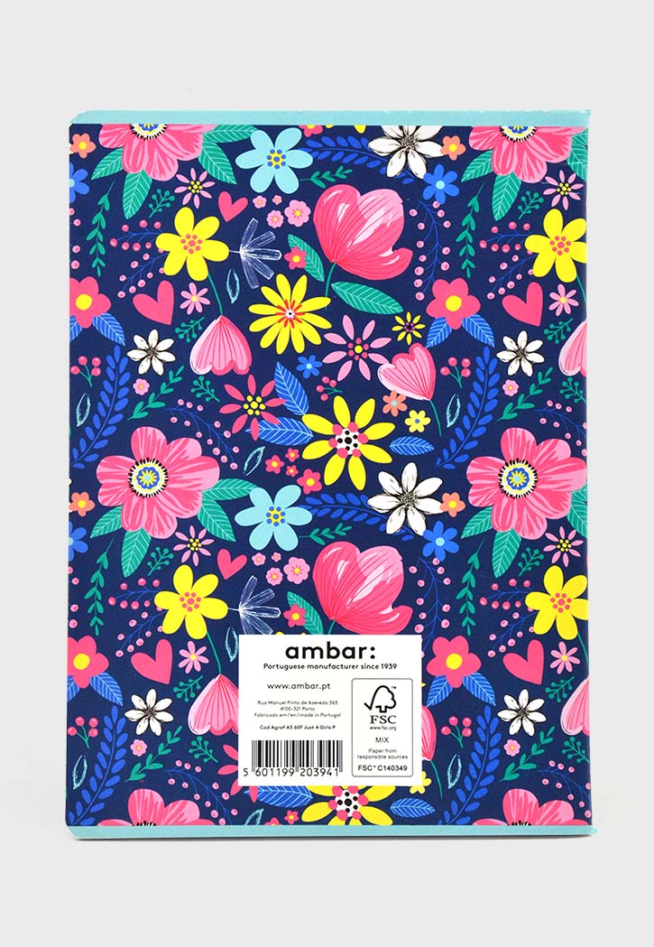 Ambar - Girls 1Line Notebook A5