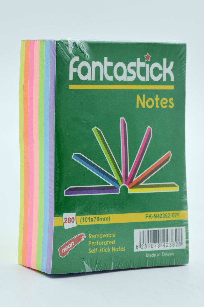 Fantastick Sticky Plain Notes ( Multicolour )