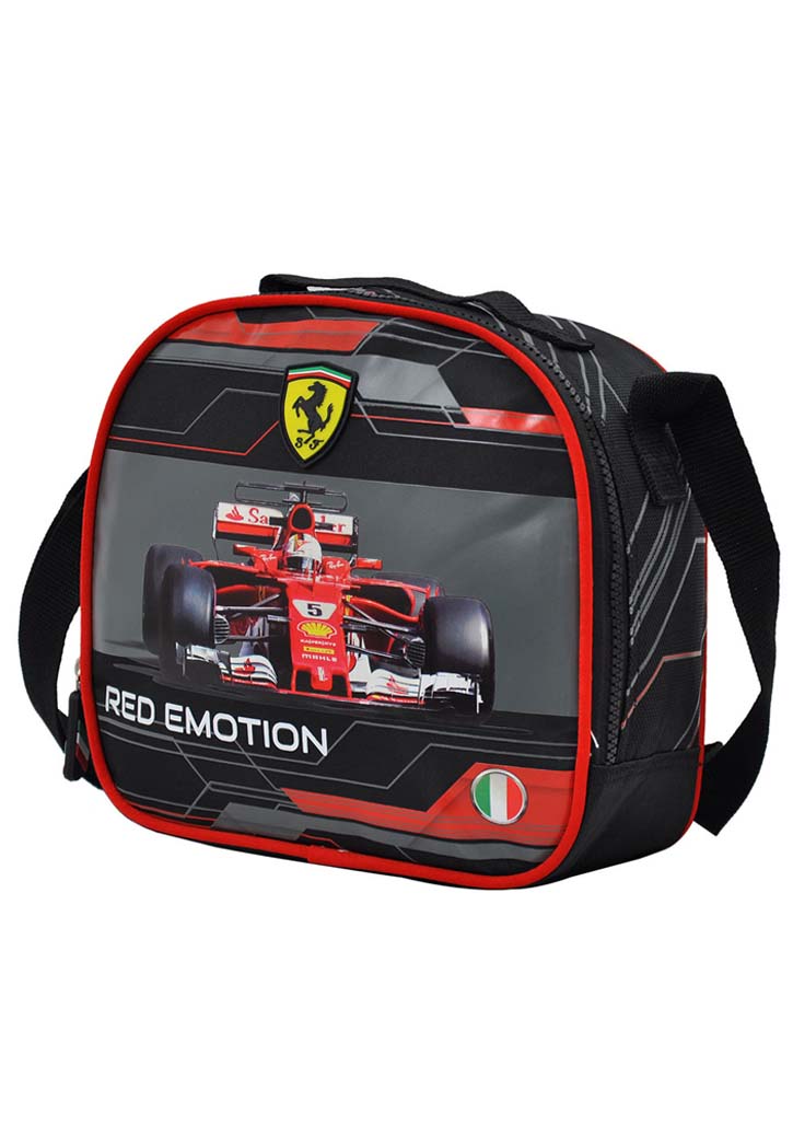 FERRRI RED EMOTION FAST TO BE FIRST LUNCH BAG