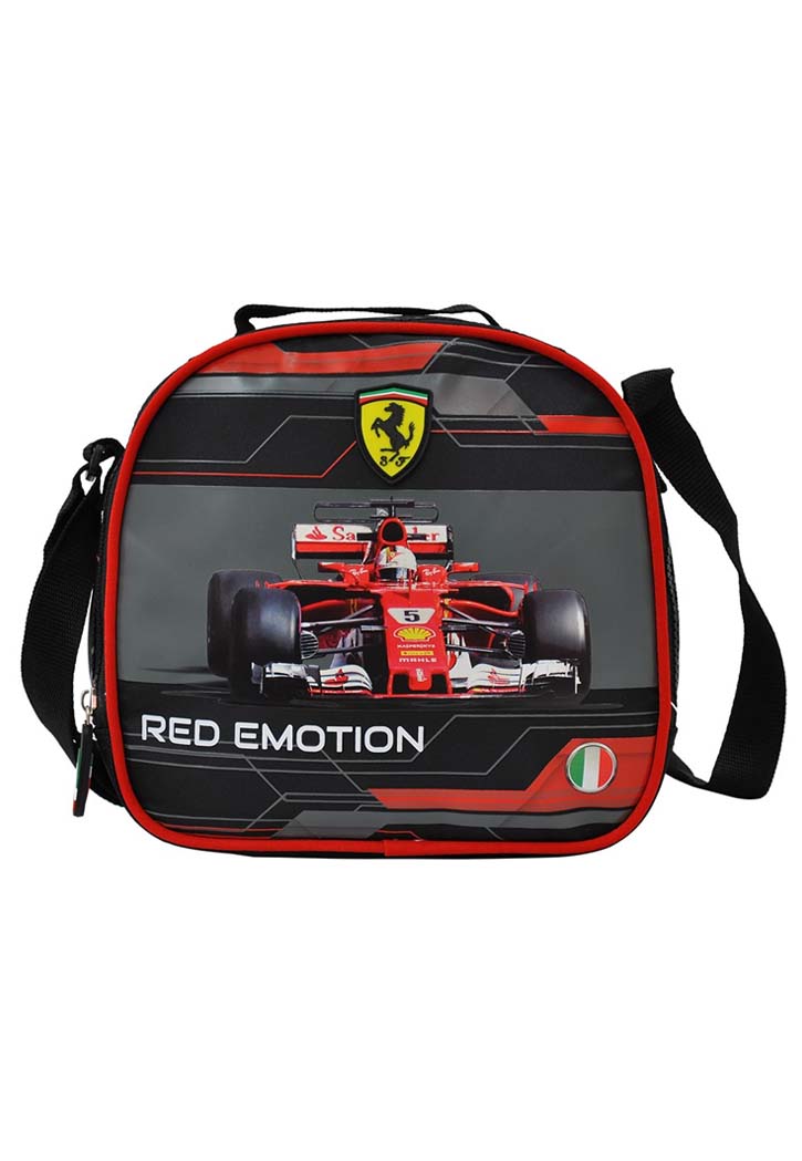 FERRRI RED EMOTION FAST TO BE FIRST LUNCH BAG