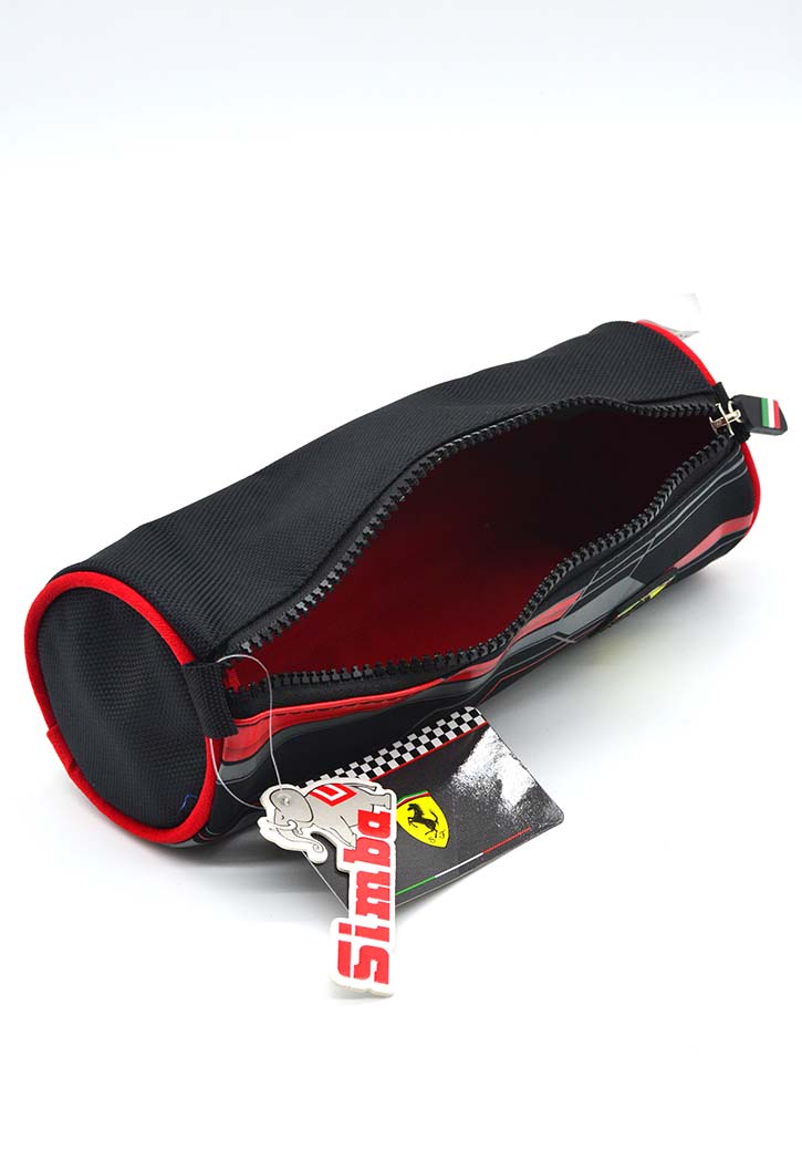 FERRRI RED EMOTION FAST TO BE FIRST ROUND PENCIL CASE