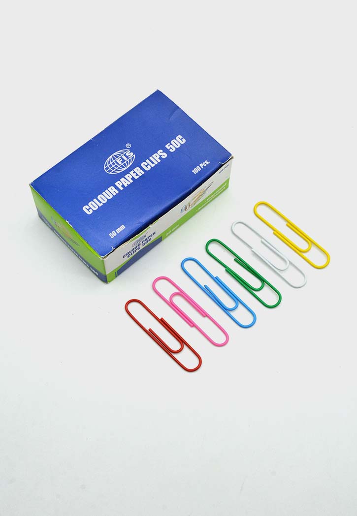FIS - Colored Paper Clips 50MM