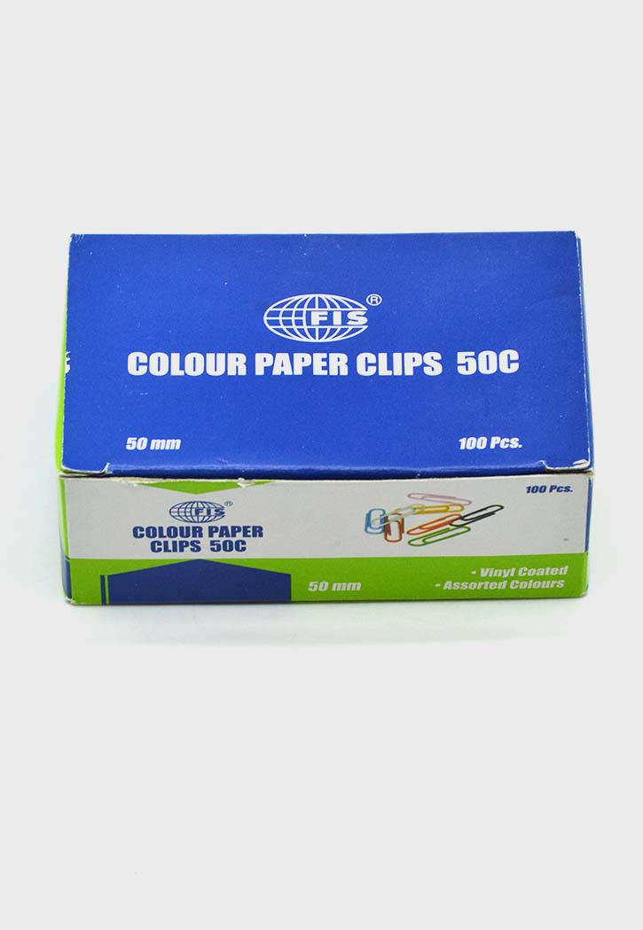 FIS - Colored Paper Clips 50MM