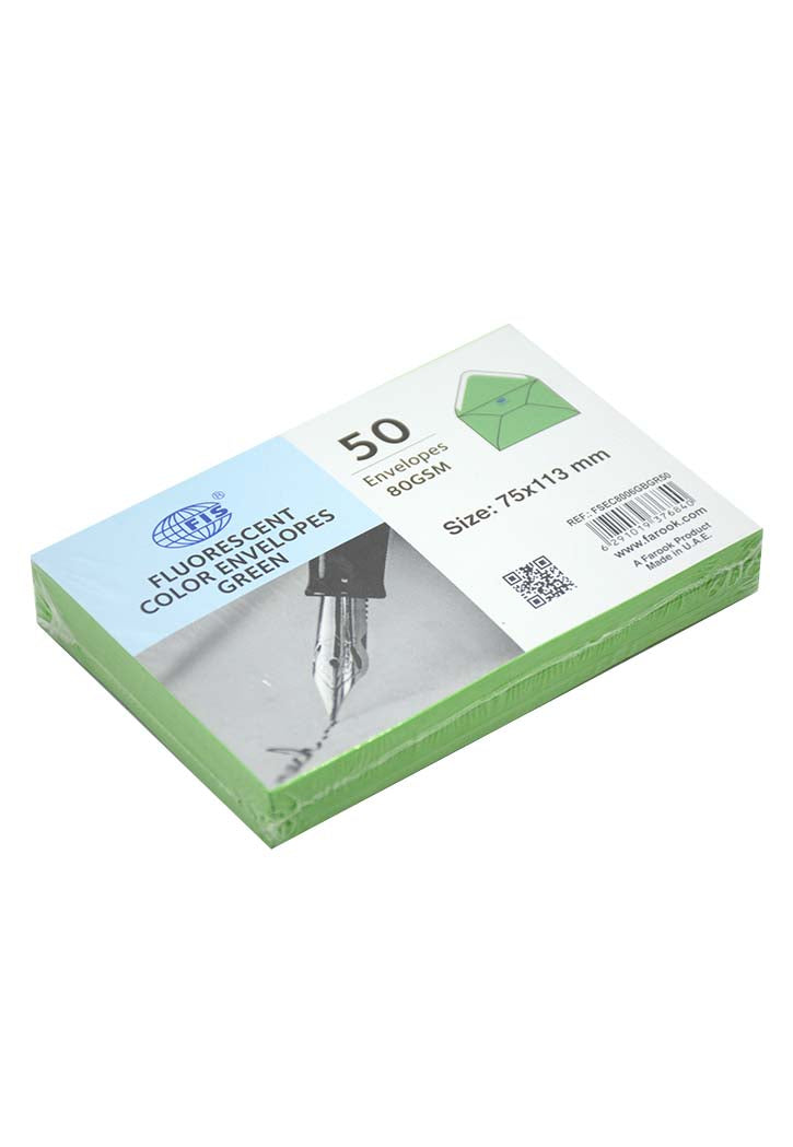 FIS - Flourescent Color Envelope 75X113mm
