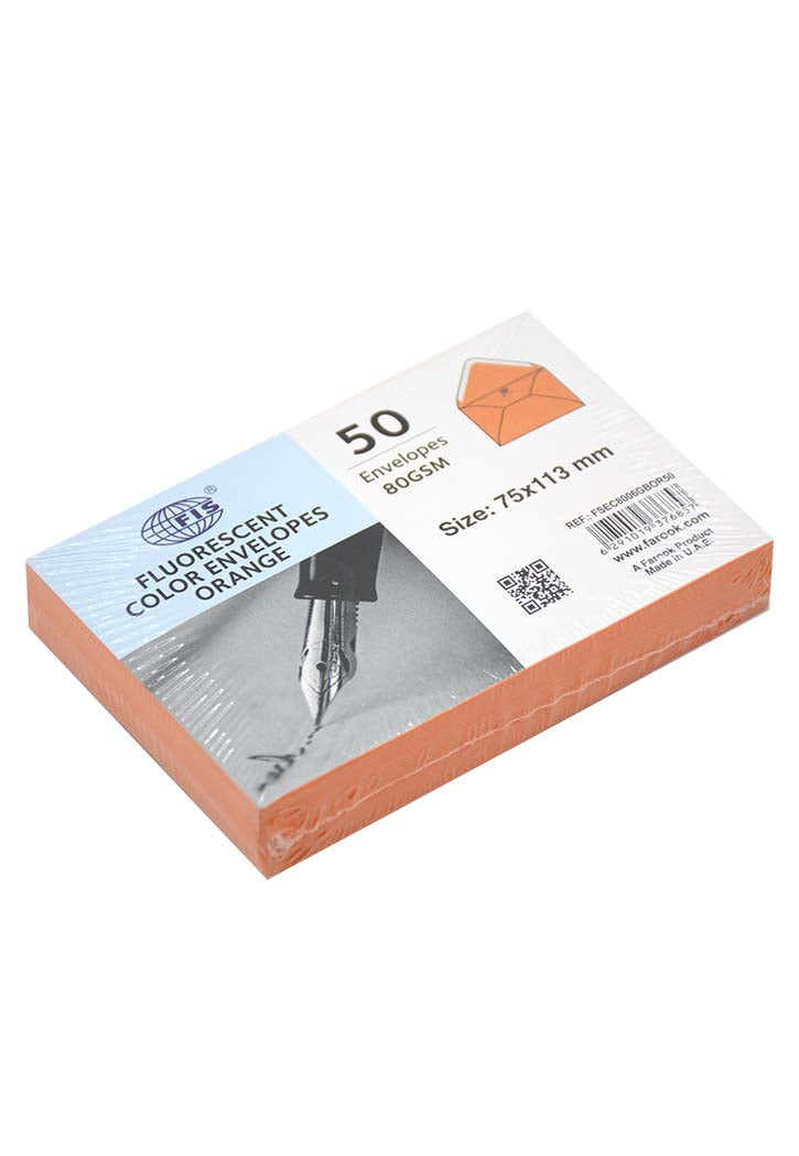 FIS - Flourescent Color Envelope 75X113mm