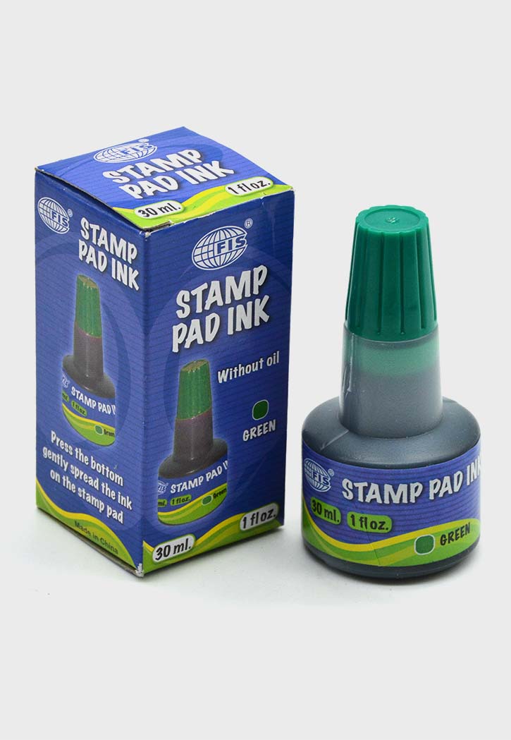 FIS - Stamp Pad Ink Bottle (Green)