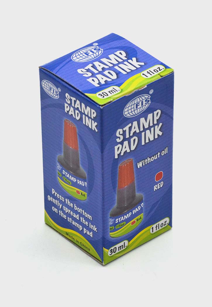 FIS - Stamp Pad Ink Bottle (Red)