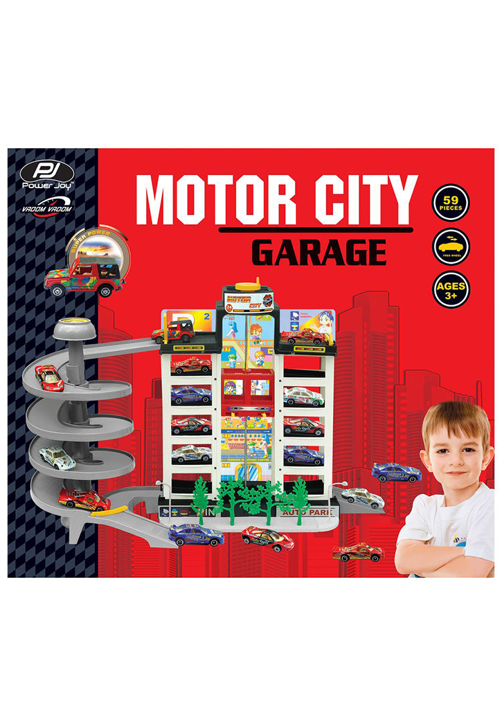 Power Joy - Motor City Garage 59Pcs
