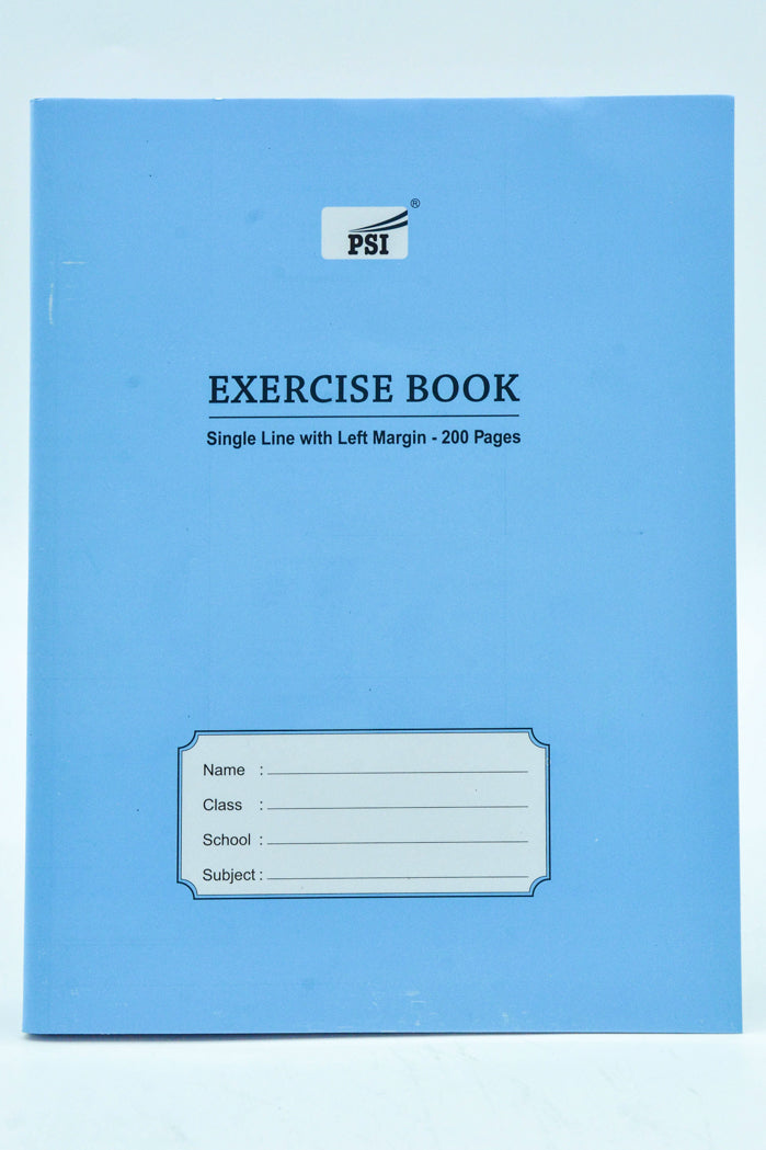 PSI - Exercise Book Single Line Notebook