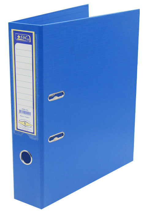 ملف بلاستيكي _ 2 خرم - ازرق" SBC LEVER ARCH FILE 3" BLUE