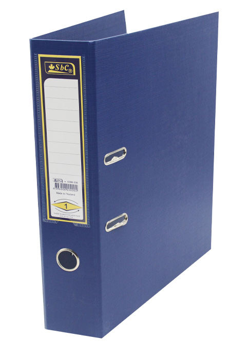 ملف بلاستيكي _ 2 خرم - ازرق SBC LEVER ARCH FILE 3" NAVY BLUE