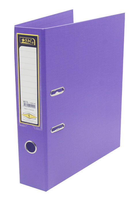 ملف بلاستيكي _ 2 خرم - بنفسجي SBC LEVER ARCH FILE 3" PURPLE