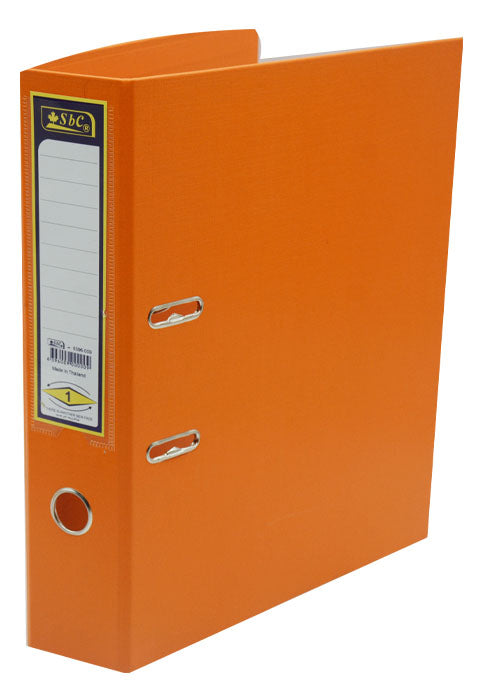 ملف بلاستيكي _ 2 خرم - برتقالي SBC LEVER ARCH FILE 3" ORANGE