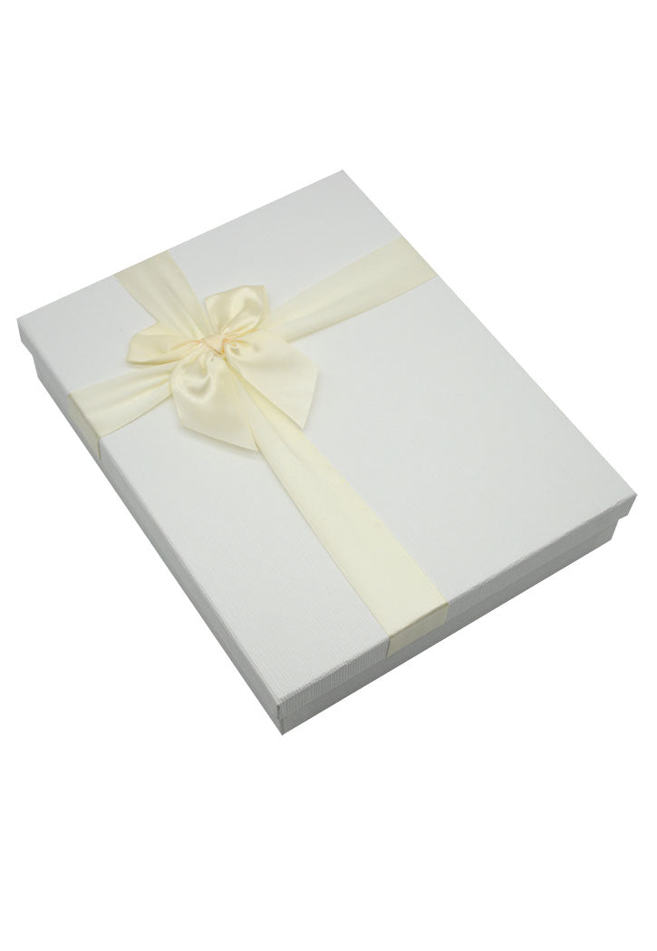Gift Box With Ribbon 31X25X6.5CM