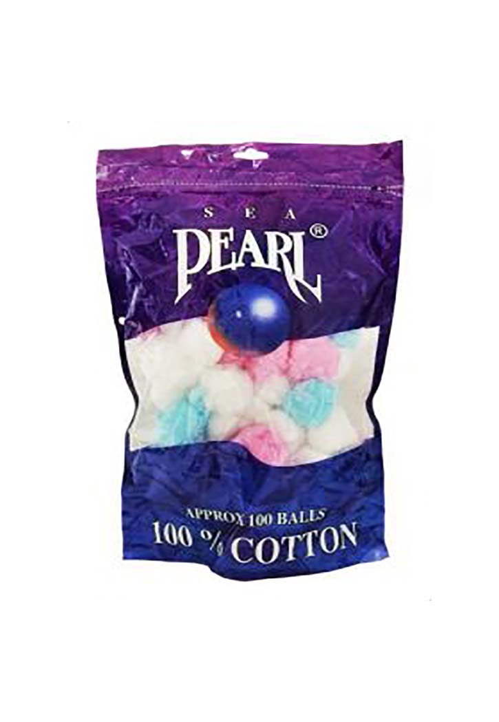 Sea Pearl Cotton Ball 100Pcs