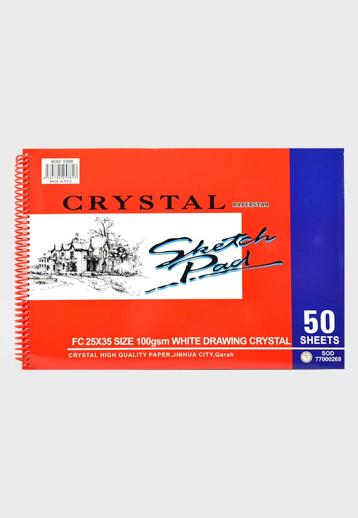 Crystal - Sketch Pad 100GSM