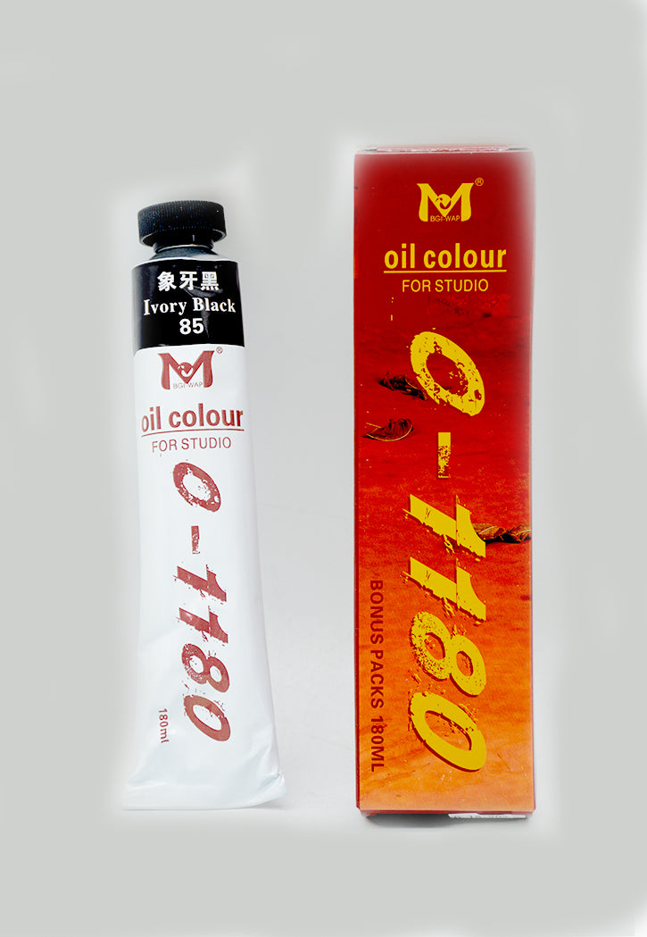 انبوب لون زيتي - اسود عاجي