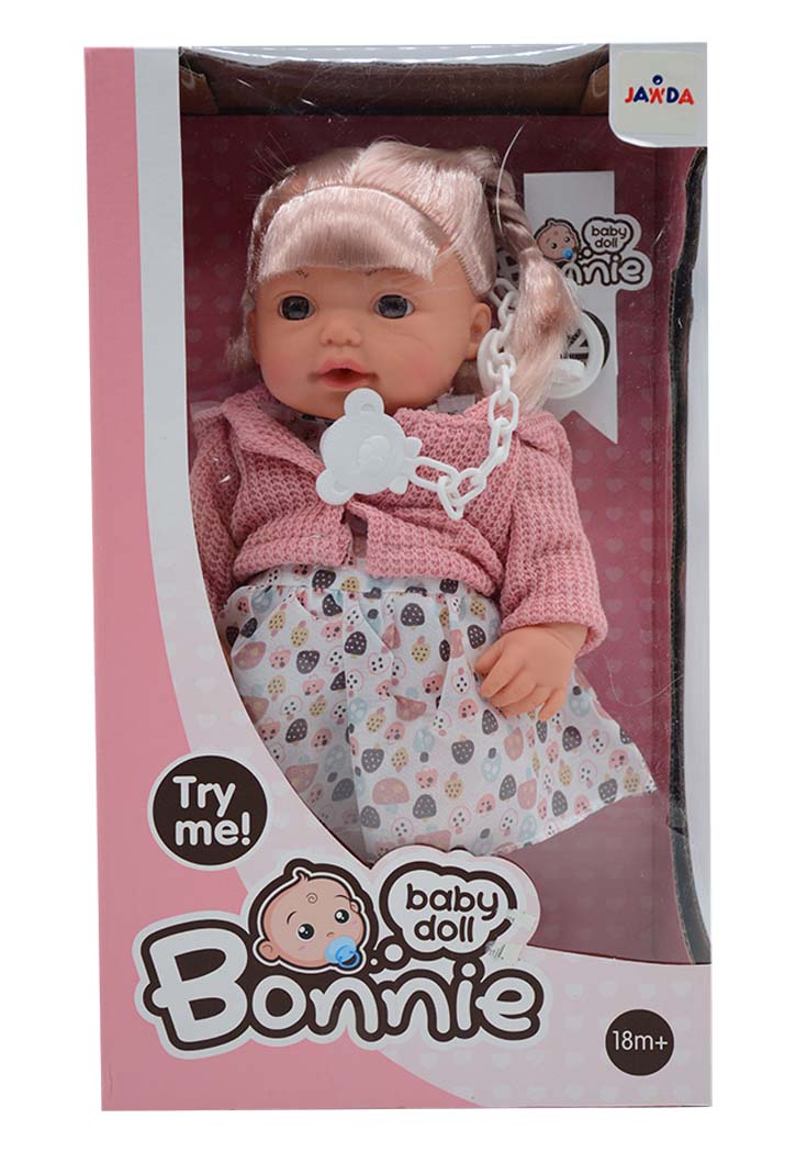 Bonnie Baby Doll With Pacifier 12'