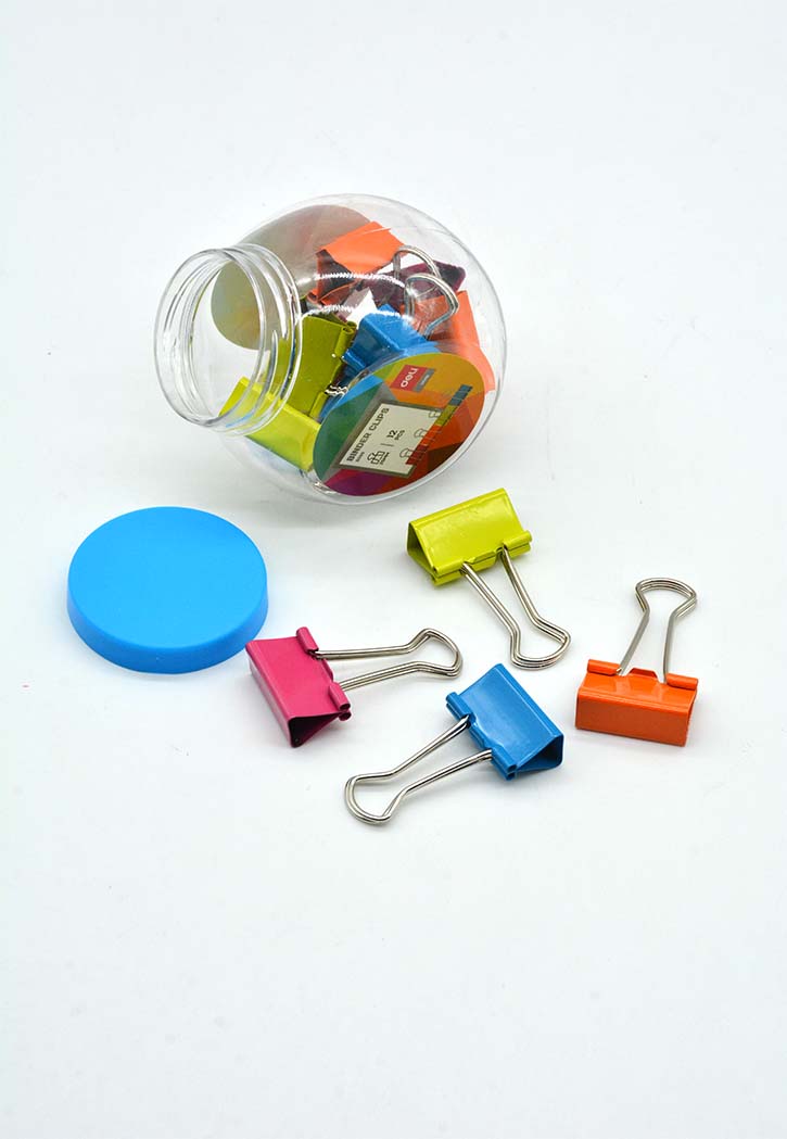 Deli - Colored Binder Clips 25MM