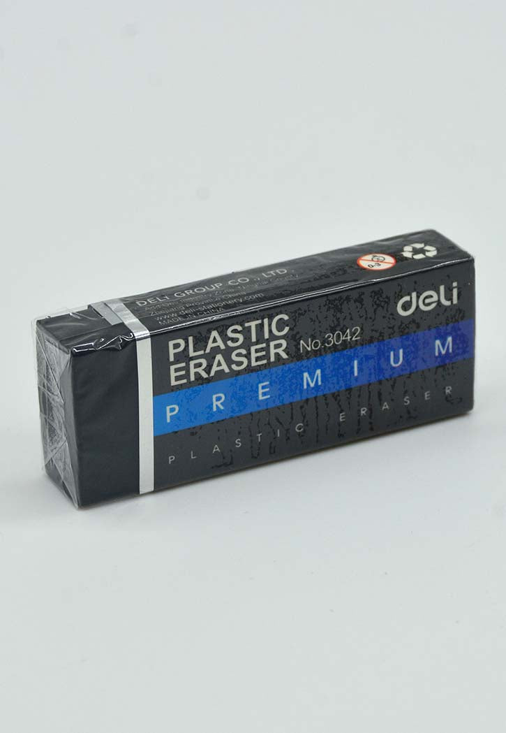 Deli - Plastic Black Eraser