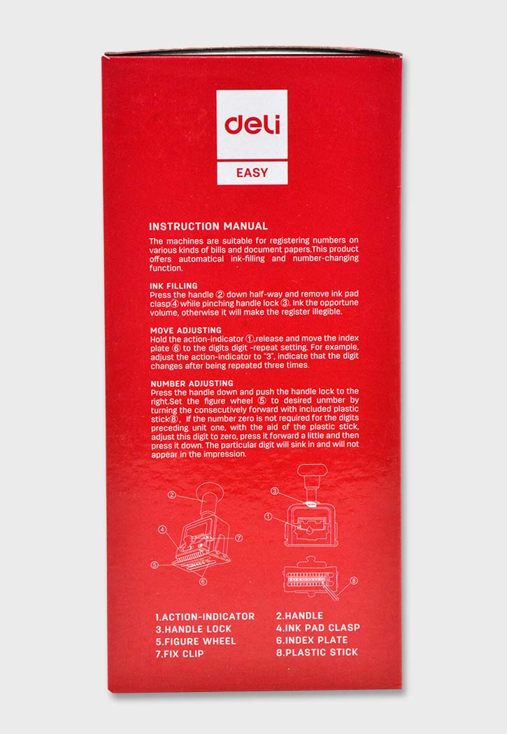 Deli - Numbering Machine 10 Digits