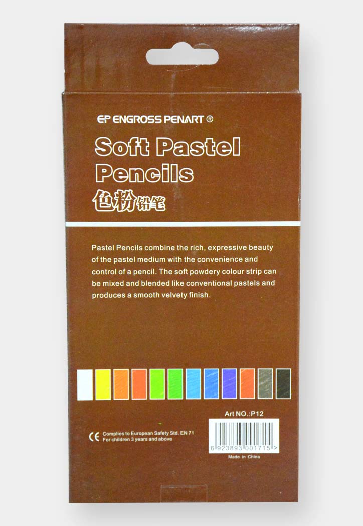 Engross - Soft Pastel Pencils 12PCS