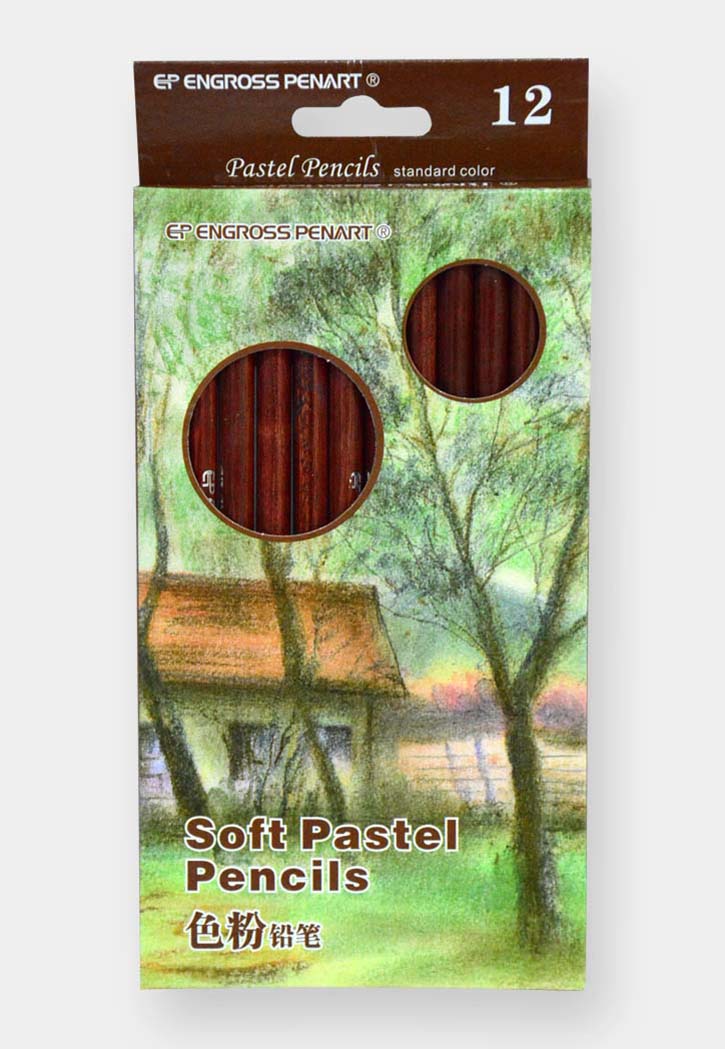 Engross - Soft Pastel Pencils 12PCS