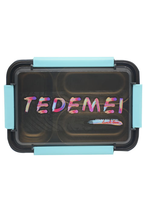 .علبة طعام _ ستانلس TEDEMEI STAINLESS STEEL LUNCH BOX 700ML-6543