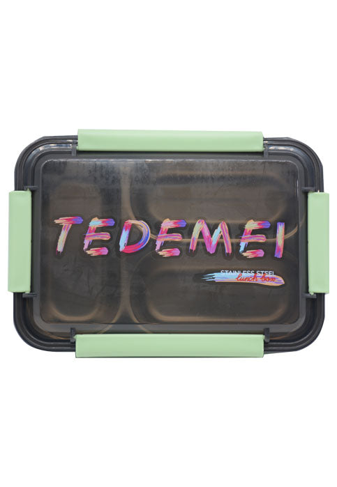 .علبة طعام _ ستانلس TEDEMEI STAINLESS STEEL LUNCH BOX 700ML-6543