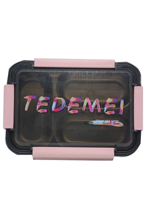 .علبة طعام _ ستانلس TEDEMEI STAINLESS STEEL LUNCH BOX 700ML-6543