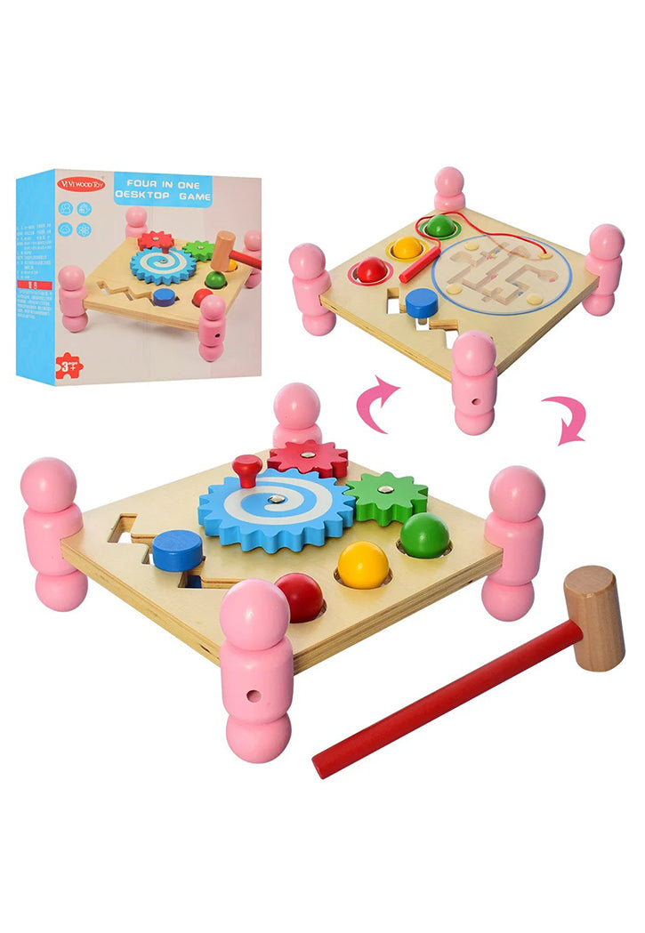 Four In One Desktop Game - Hand-Eye Coordination Of Infant Cognition