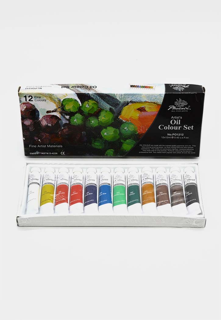 Phoenix - Oil Colors Set 12PCS