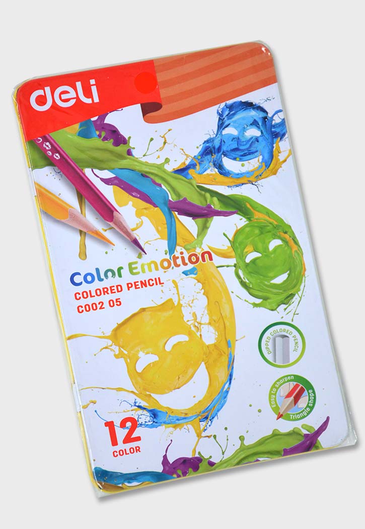 Deli - Colored Pencils 12PCS