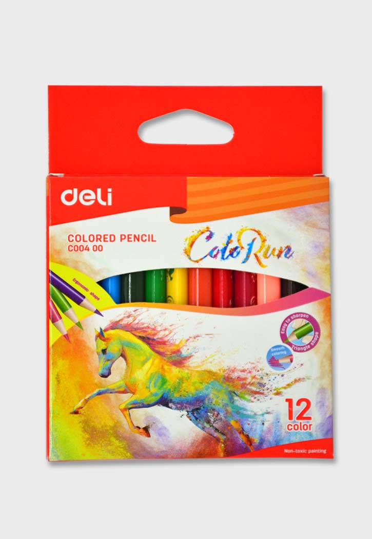 Deli - Colorun Colored Pencil 12PCS