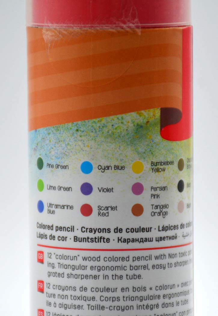 Deli - Colorun Colored Pencil 12PCS Tube