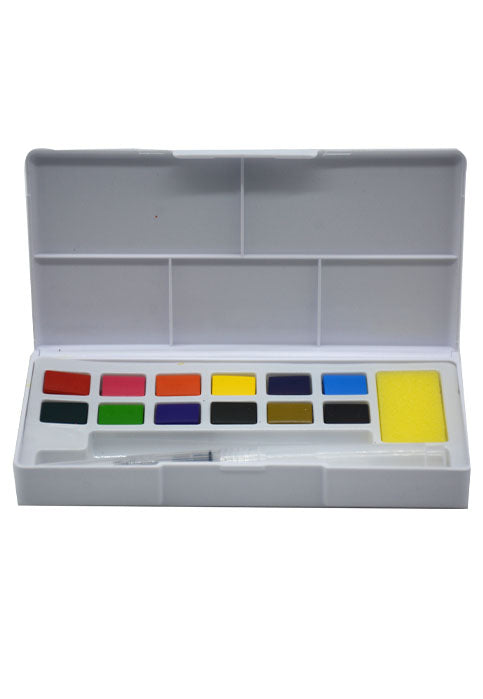 ART NATION SOLID WATERCOLOR 12COLORS WITH BRUSH